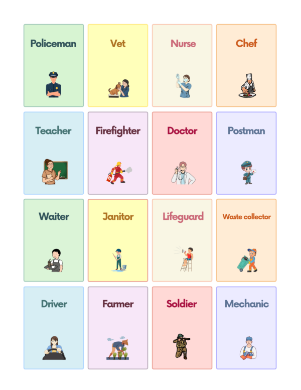 Free Autism And Speech Therapy Printable Flashcards | AutisticHub